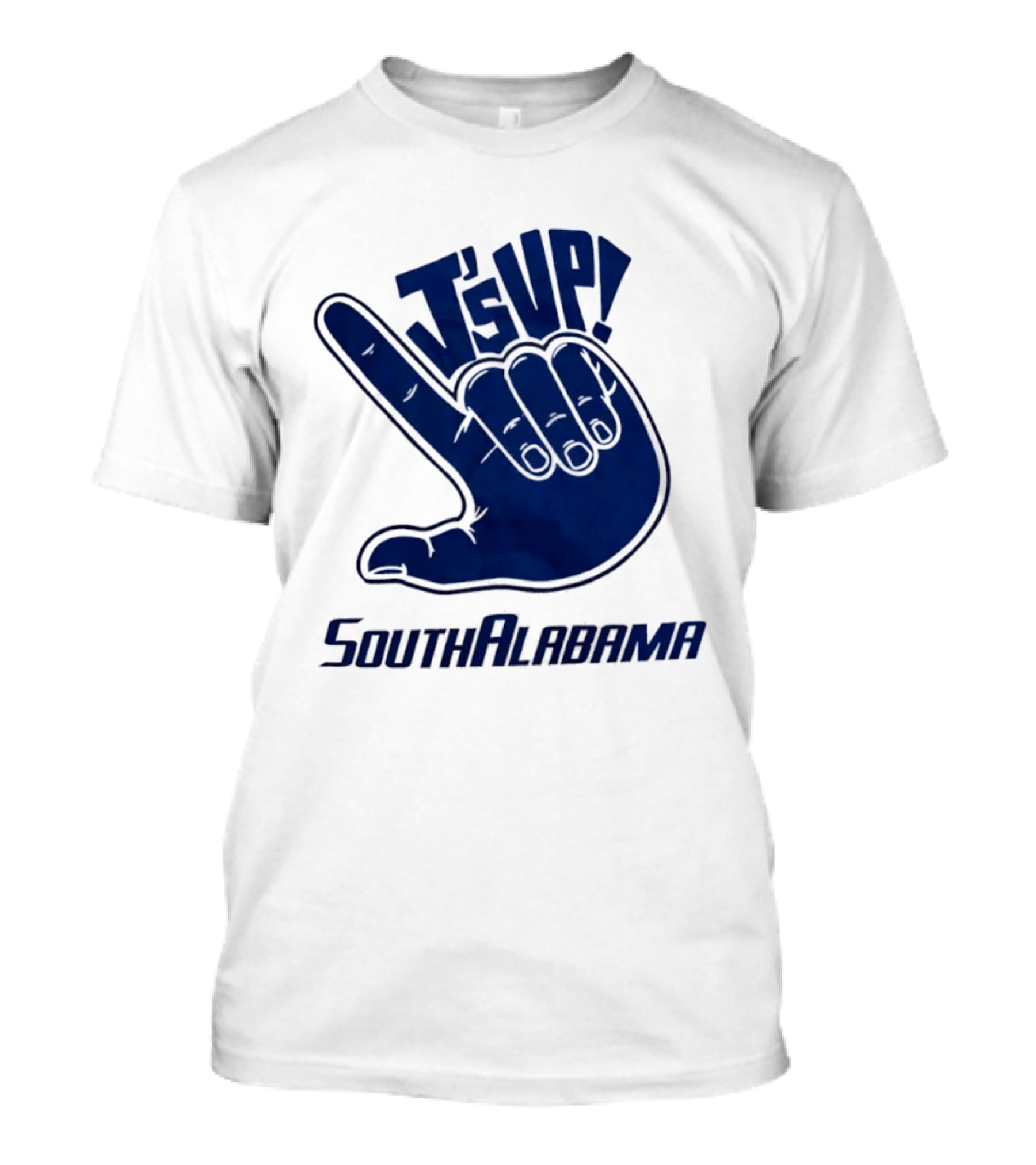 J's Up South Alabama Jaguars Hand Sign Fan Gear T-Shirt