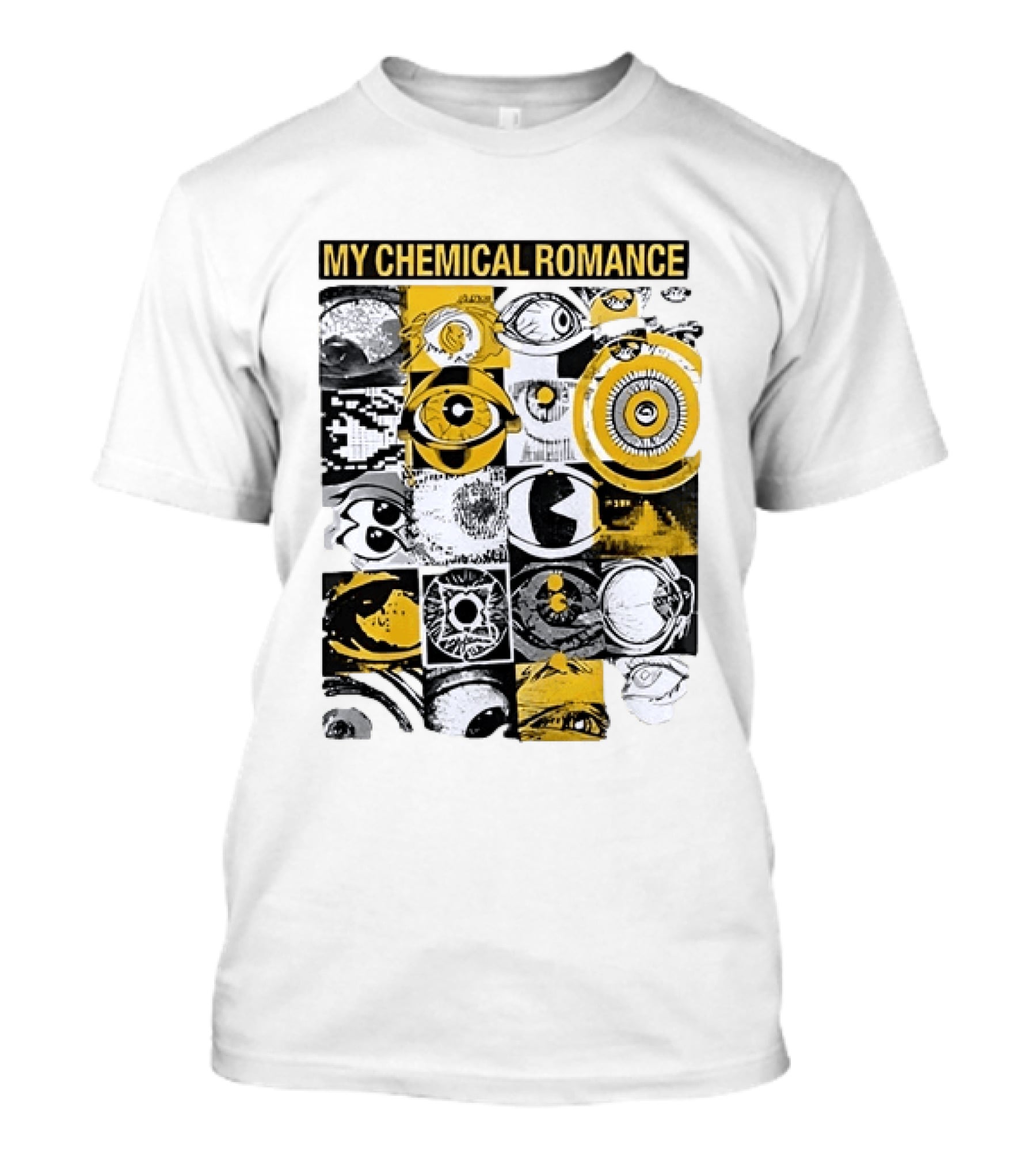 My Chemical Romance San Diego The Black Parade 2026 Petco Park Eye Collage T-Shirt