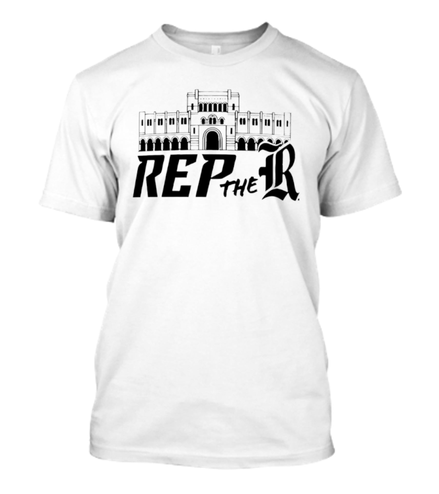 Rep The R Rice University Owls Stadium Campus College Sports T-Shirt