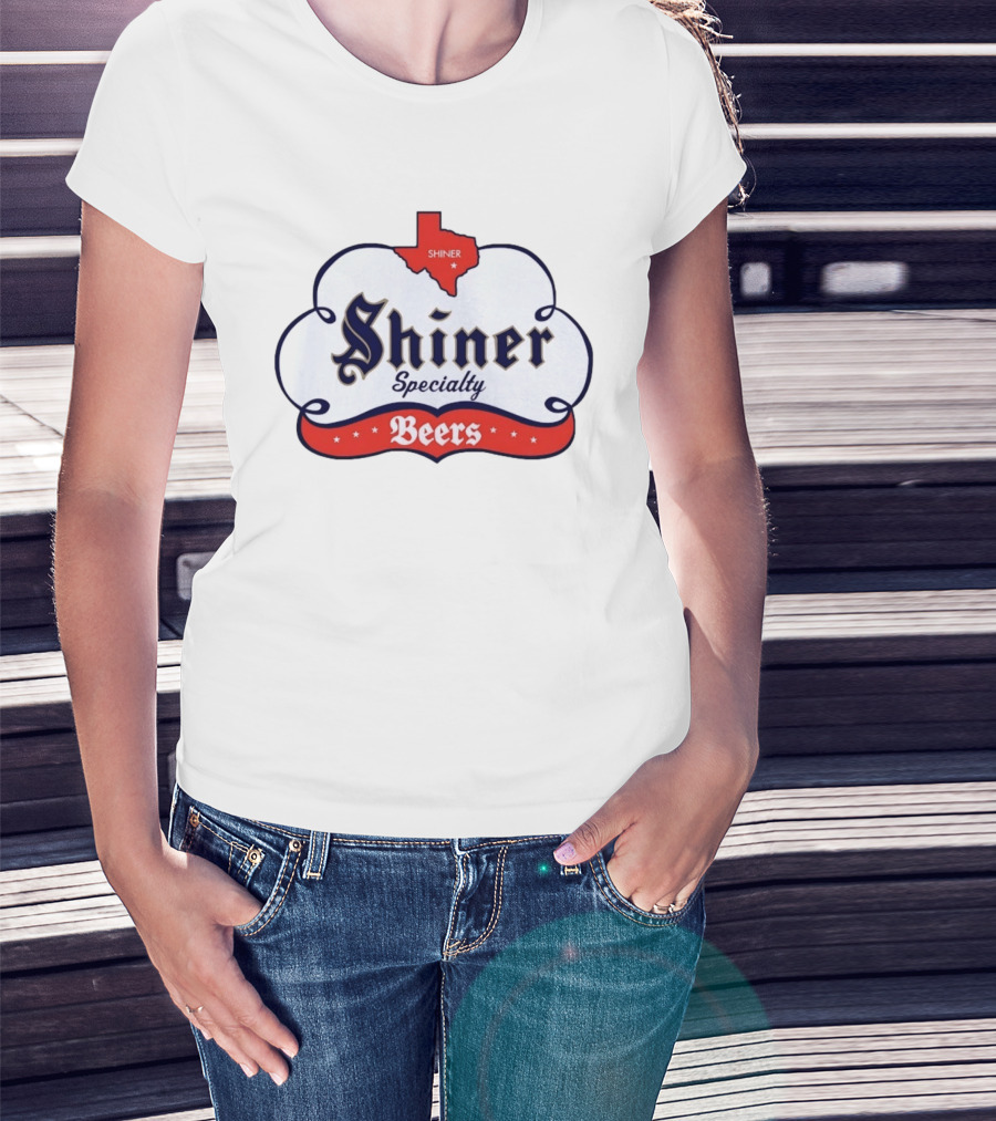 Shiner Specialty Beers Texas Map T-Shirt