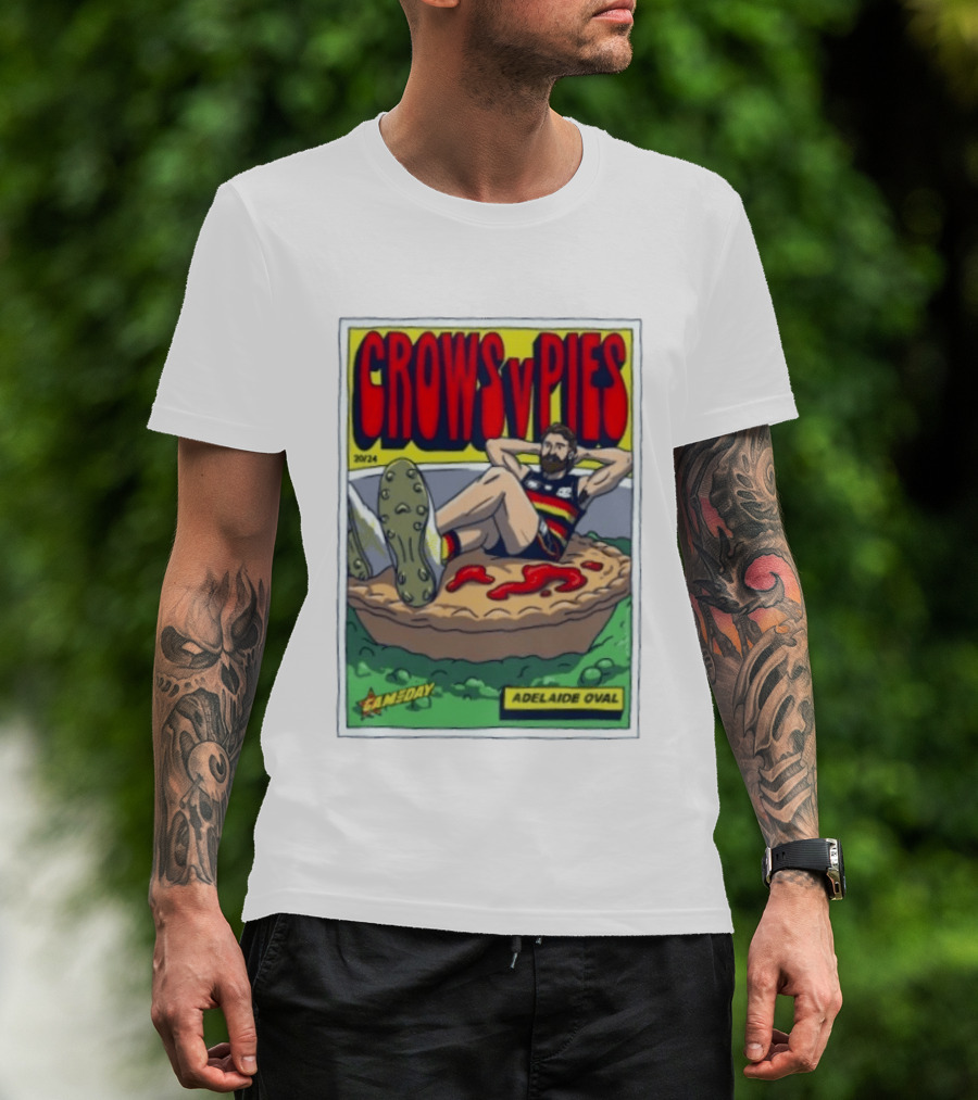 Crows V Pies Adelaide Oval Gameday 20/24 T-Shirt