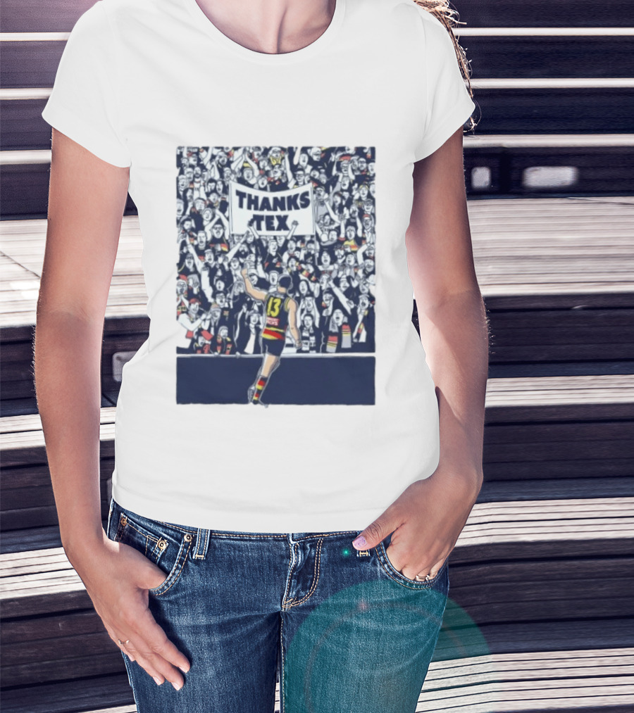 Thanks Tex Taylor Walker 13 Adelaide Crows Supporters T-Shirt