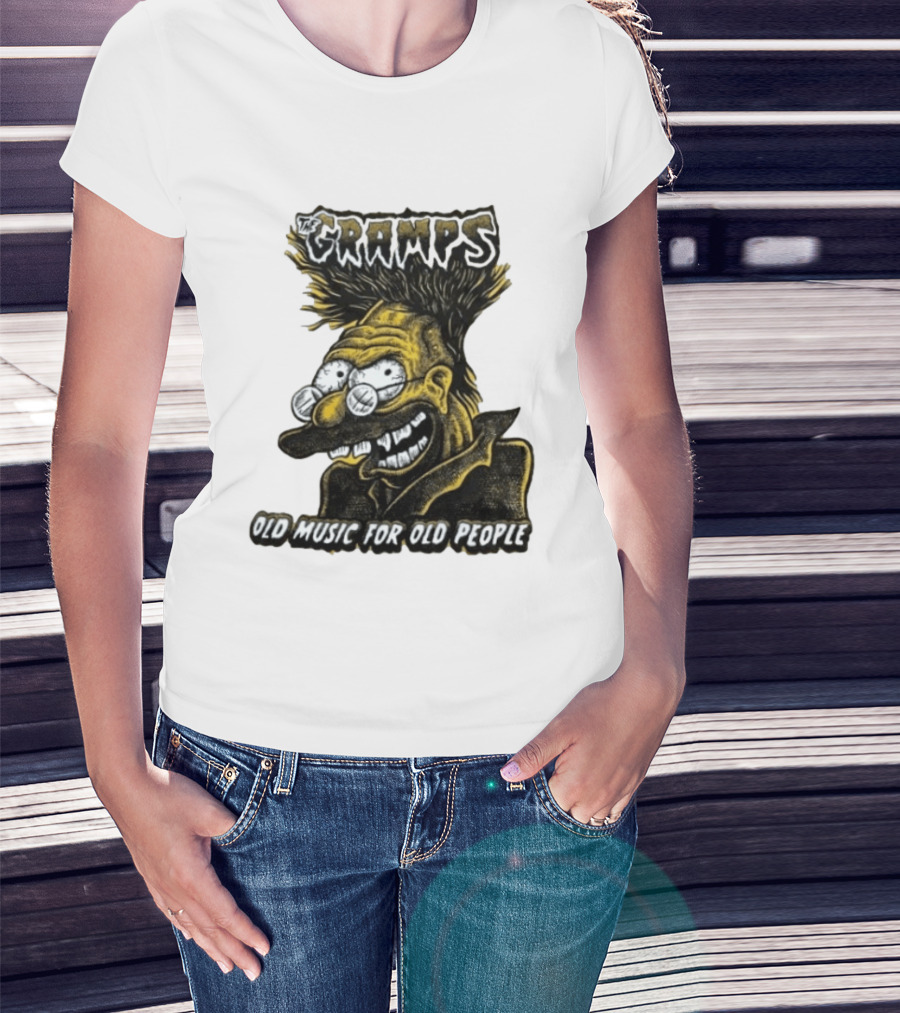 The Gramps Old Music For Old People Simpsons T-Shirt