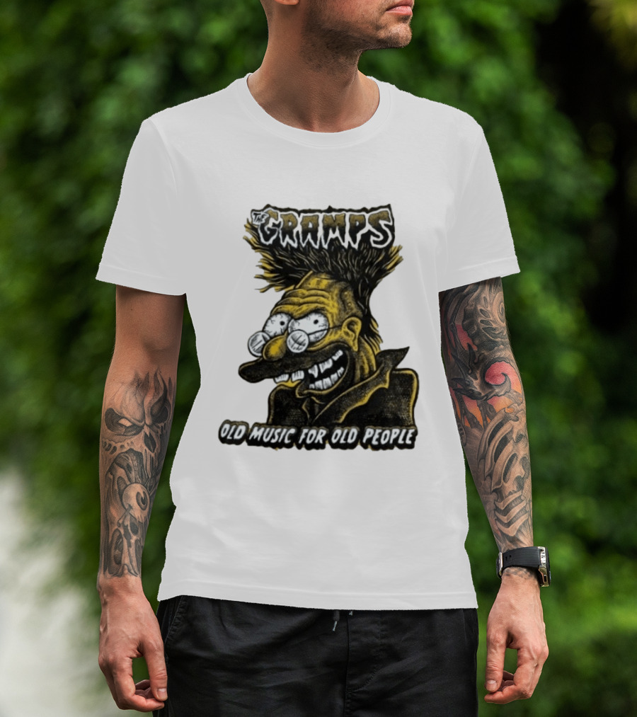 The Gramps Old Music For Old People Simpsons T-Shirt