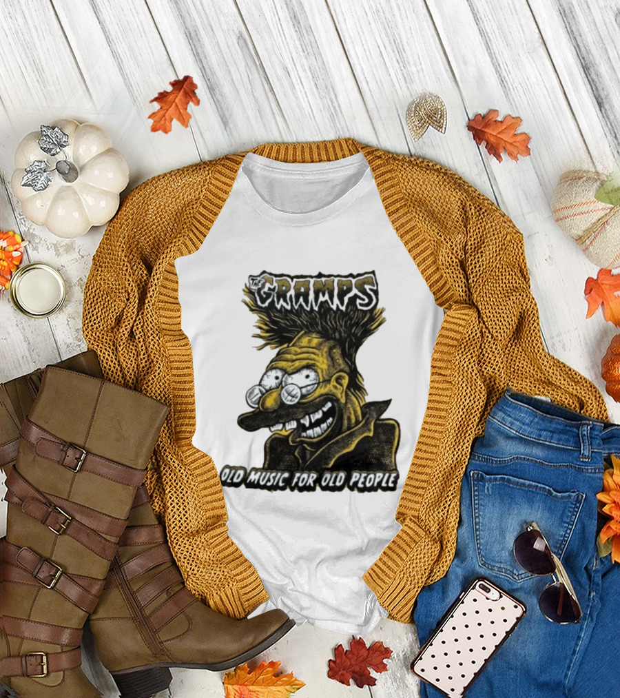 The Gramps Old Music For Old People Simpsons T-Shirt
