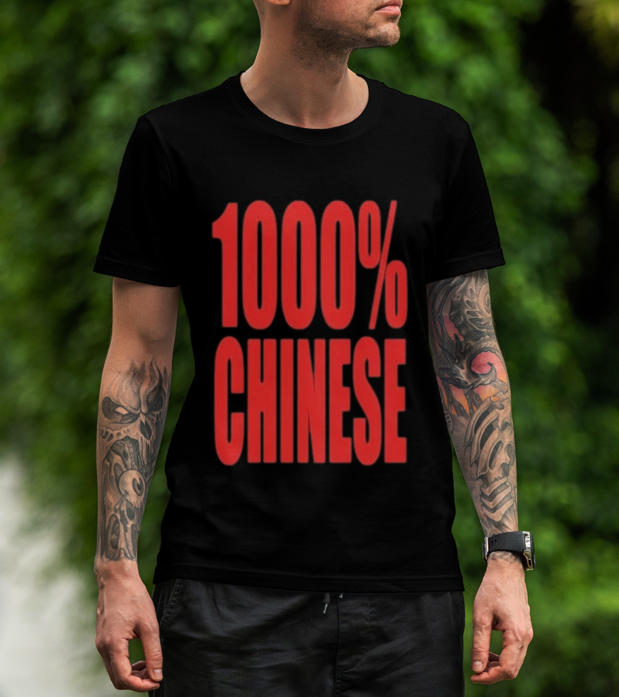 1000% Chinese Heritage Identity Culture T-Shirt