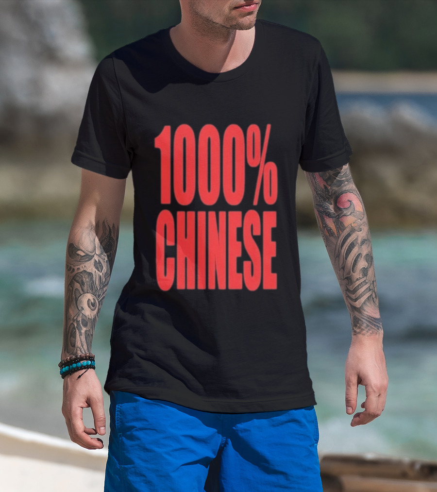 1000% Chinese Heritage Identity Culture T-Shirt