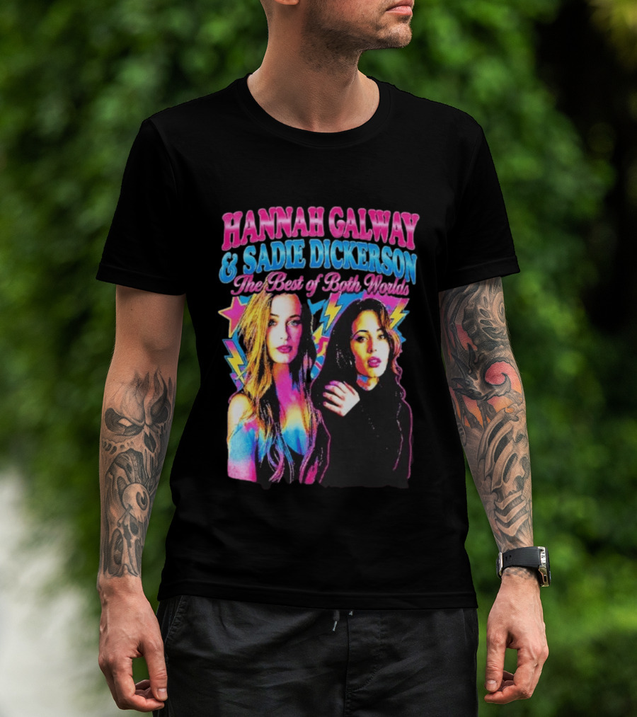 Hannah Galway Sadie Dickerson The Best Of Both Worlds Vibrant Pop T-Shirt