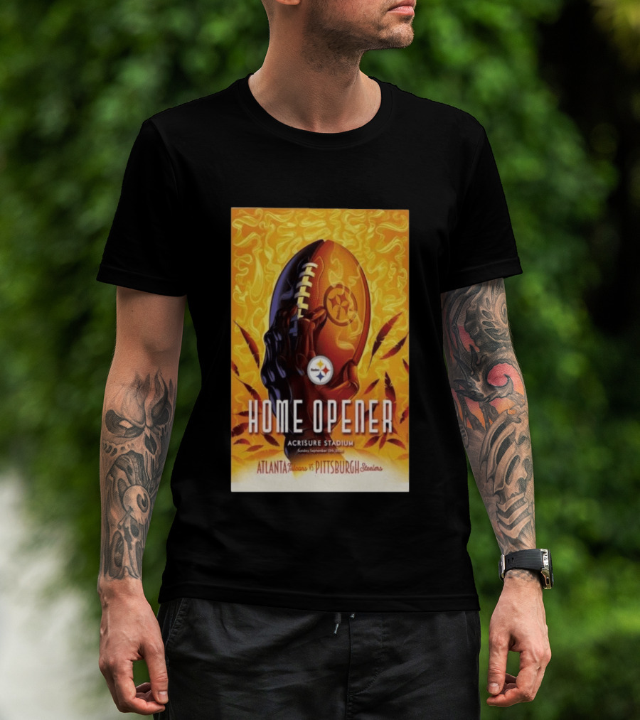 Atlanta Falcons Vs Pittsburgh Steelers Home Opener Acrisure Stadium September 13 2026 T-Shirt