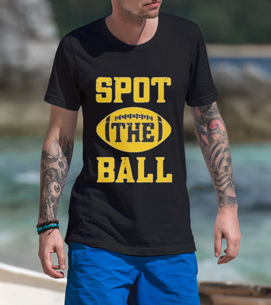 Spot The Ball LSU Football Yellow T-Shirt