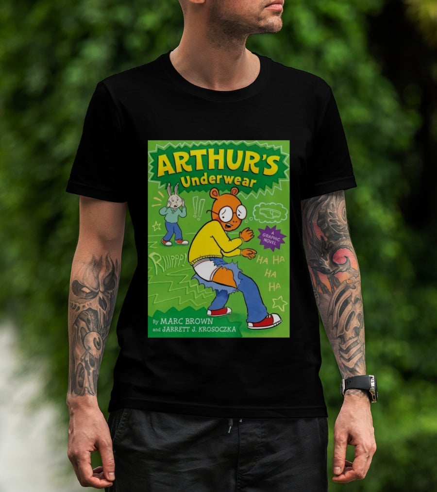 ARTHUR'S Underwear Graphic Novel By Marc Brown And Jarrett J. Krosoczka T-Shirt