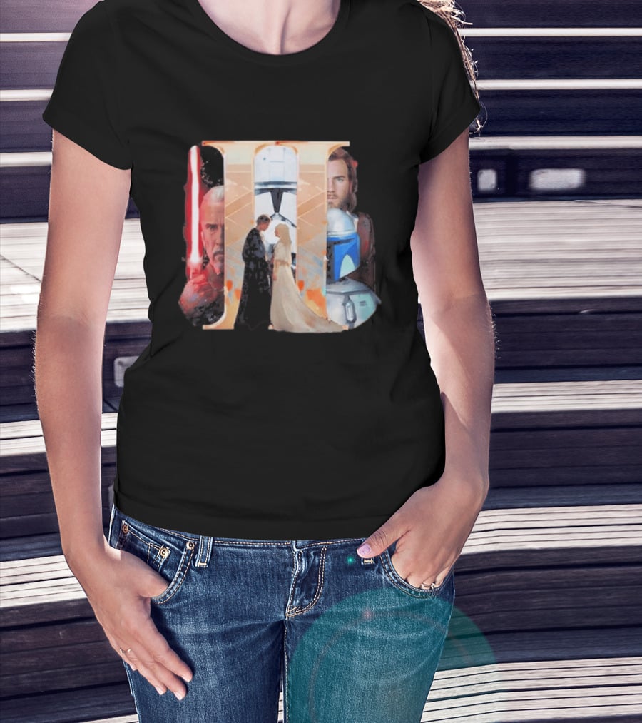 Attack Of The Clones Rebel Scum Iconic Star Wars Characters And Scenes T-Shirt