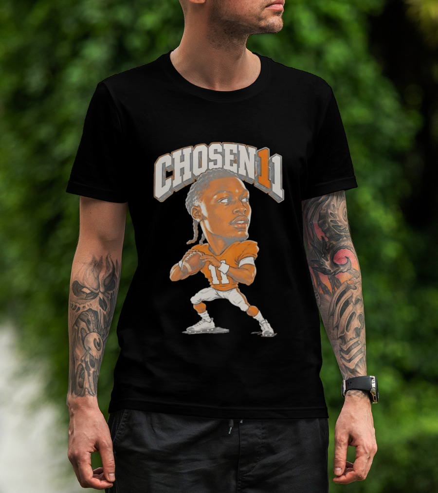 Chosen 11 Tennessee Football Talk Nico Iamaleava Quarterback T-Shirt