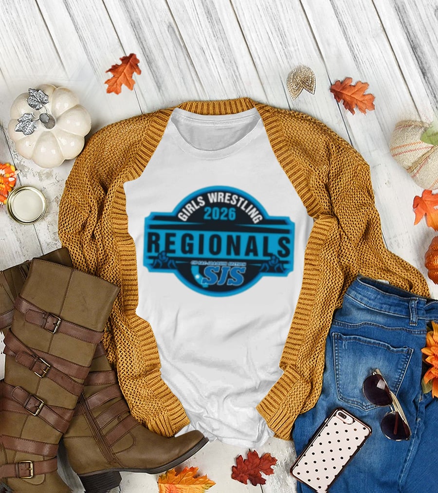 CIF SJS 2026 Girls Wrestling Regionals Championship Event T-Shirt
