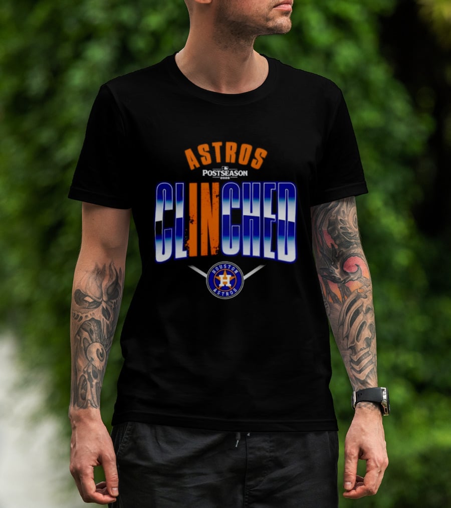 Houston Astros Postseason Clinched 2026 T-Shirt