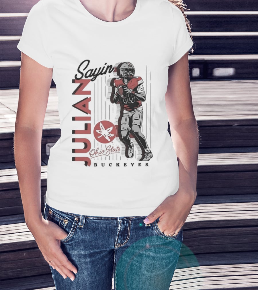 Julian Sayin Ohio State Buckeyes Football Ohio State T-Shirt