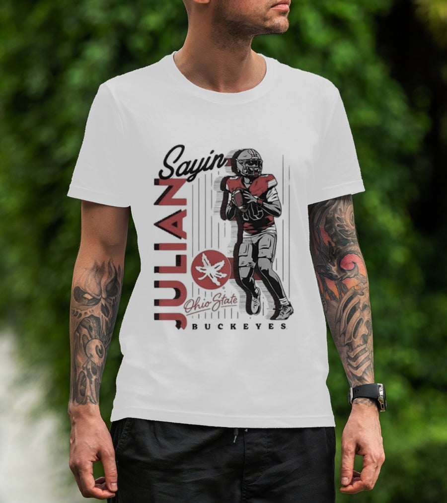 Julian Sayin Ohio State Buckeyes Football Ohio State T-Shirt