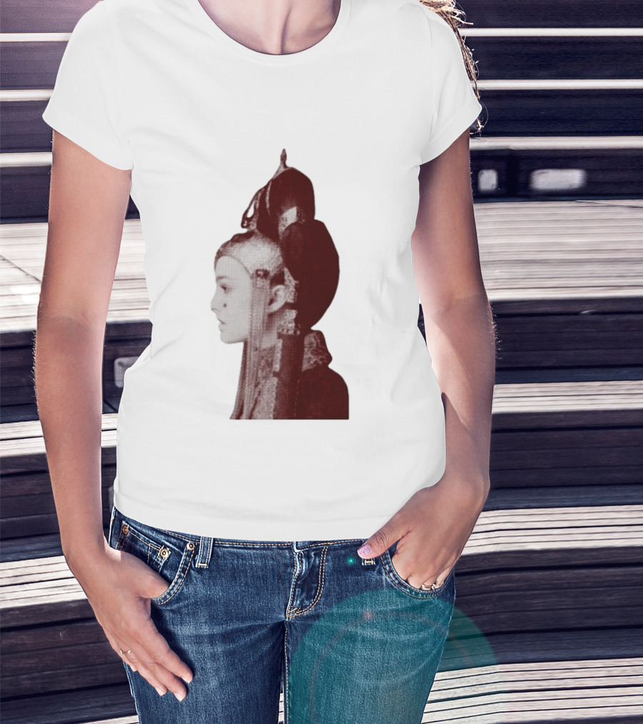 Queen Amidala Profile Bootleg Style Vintage Aesthetic T-Shirt