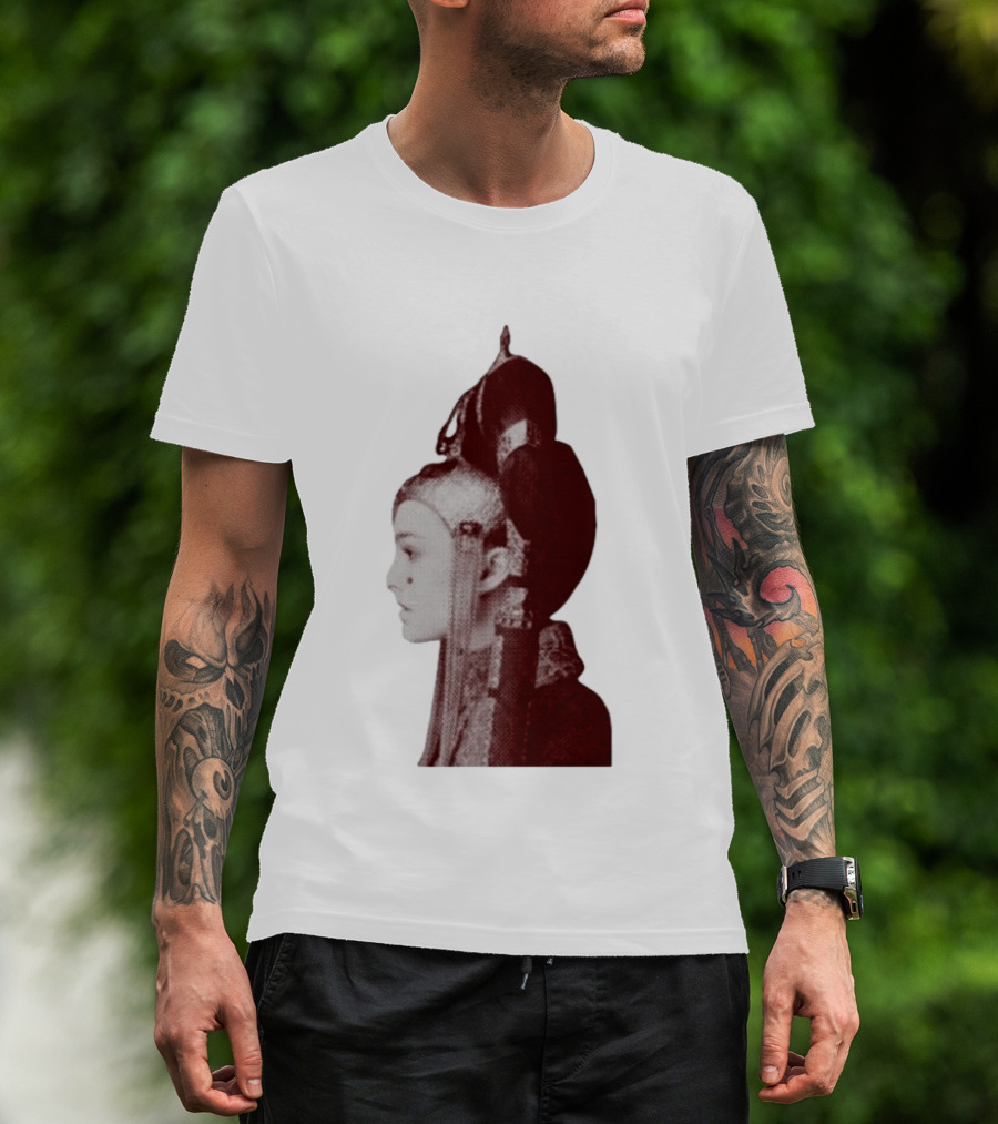 Queen Amidala Profile Bootleg Style Vintage Aesthetic T-Shirt