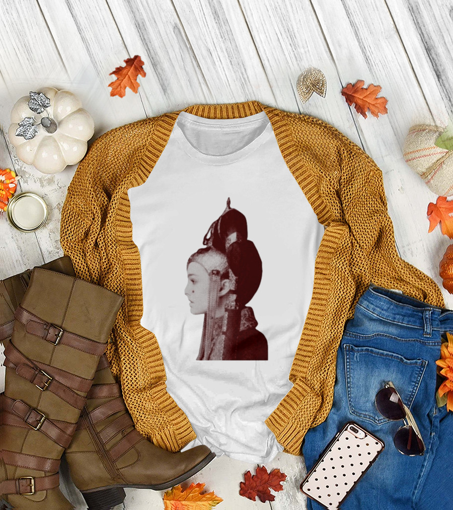 Queen Amidala Profile Bootleg Style Vintage Aesthetic T-Shirt