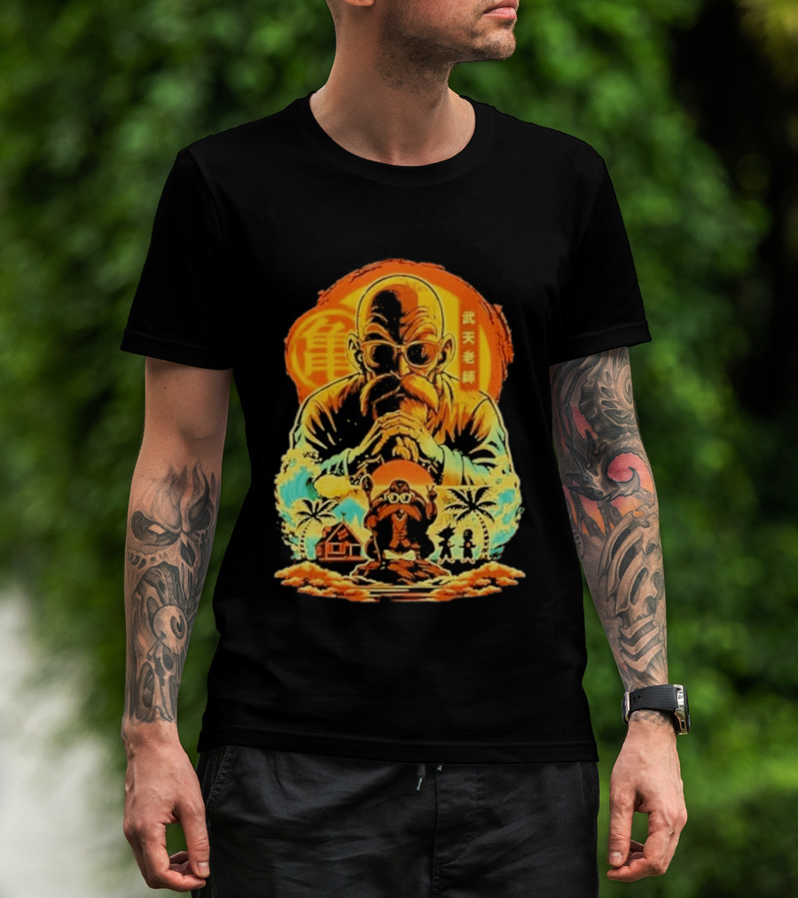 Master Roshi Kame House Dragon Ball Z T-Shirt