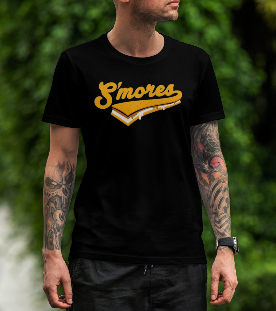 S'mores Campfire Treat Dessert Chocolate Marshmallow Graham Cracker T-Shirt