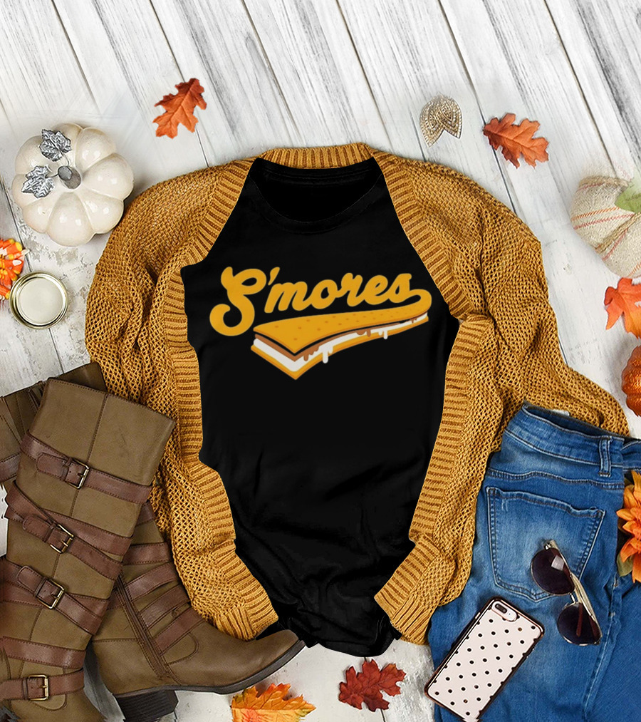 S'mores Campfire Treat Dessert Chocolate Marshmallow Graham Cracker T-Shirt
