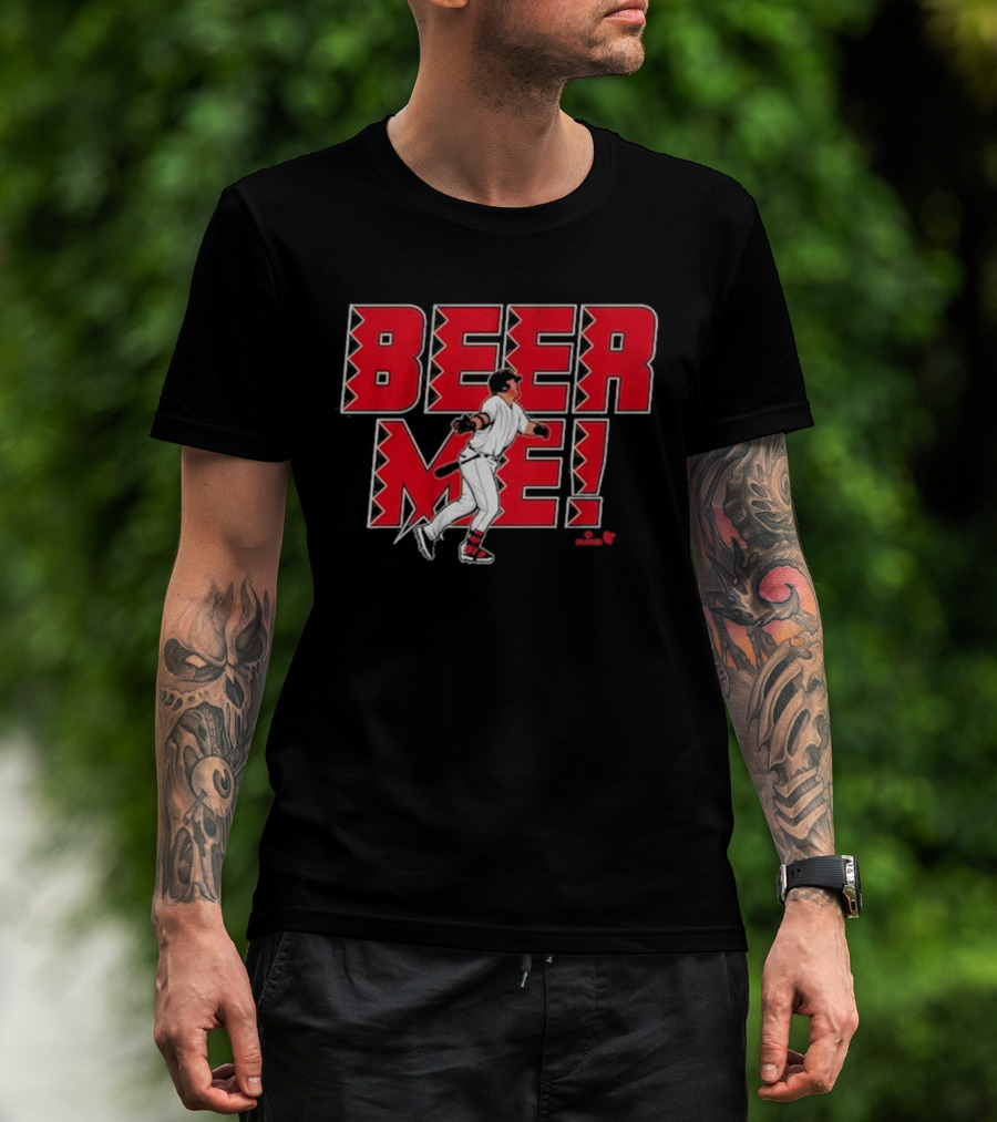 Beer Me Baseball Humor Seth Beer Playful T-Shirt