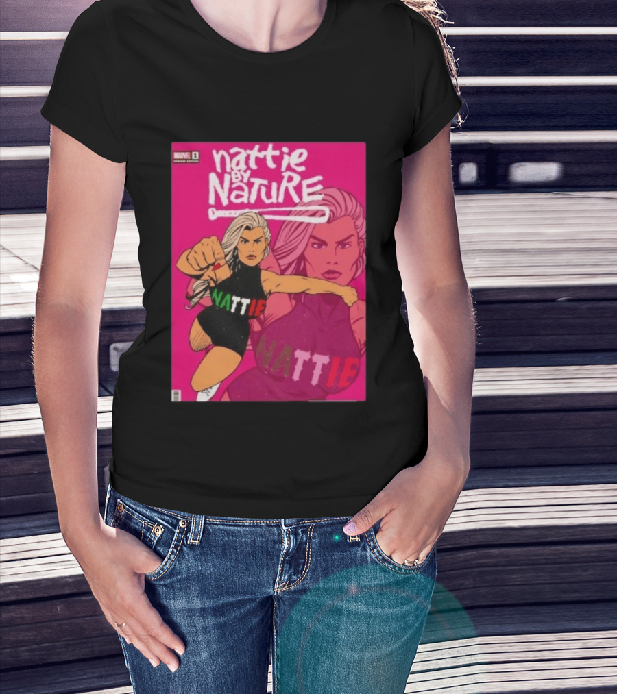 Nattie By Nature Marvel Variant Nattie Issue One Comic T-Shirt