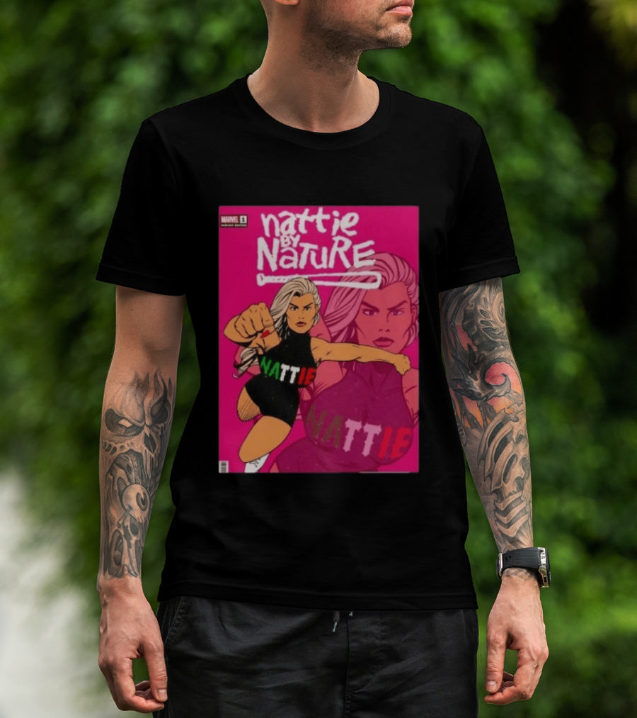 Nattie By Nature Marvel Variant Nattie Issue One Comic T-Shirt
