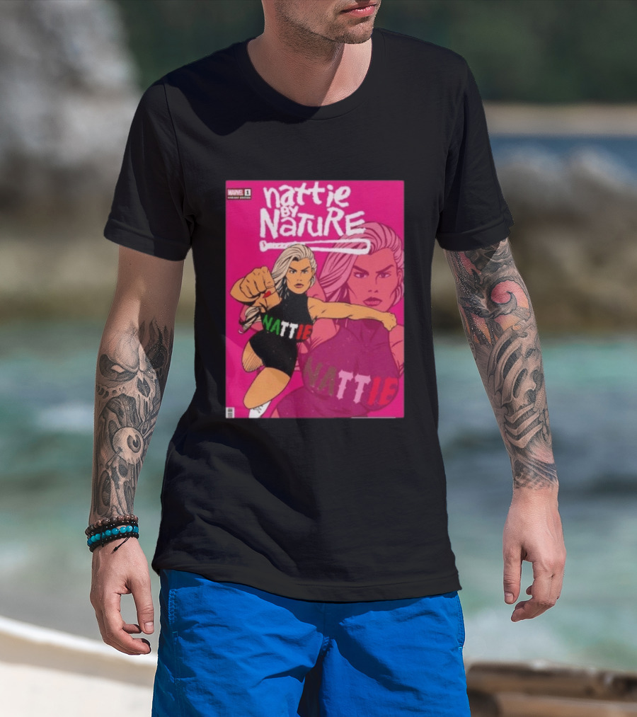 Nattie By Nature Marvel Variant Nattie Issue One Comic T-Shirt