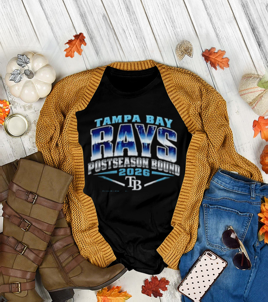 Tampa Bay Rays Postseason Bound 2026 TB T-Shirt