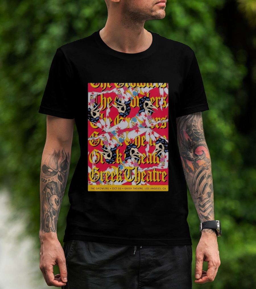 The Growlers Greek Theatre Los Angeles October 3 T-Shirt