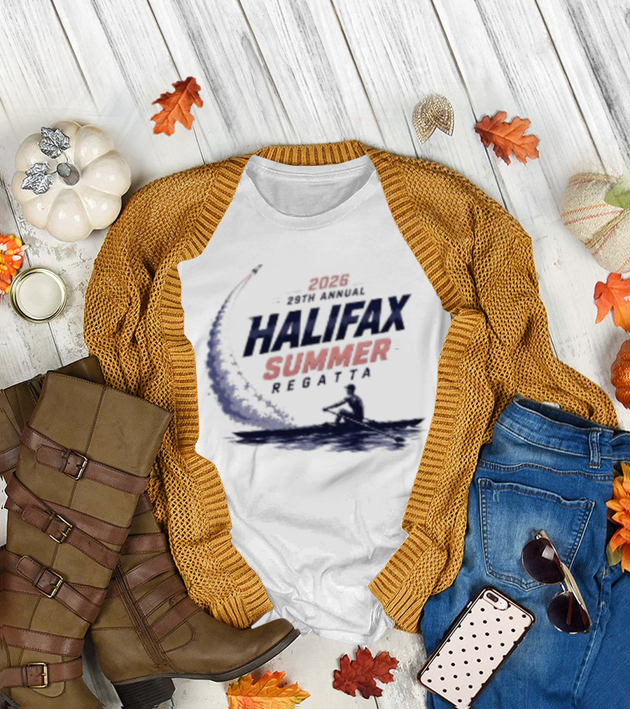 29th Annual Halifax Summer Regatta 2026 Event With Kayak T-Shirt
