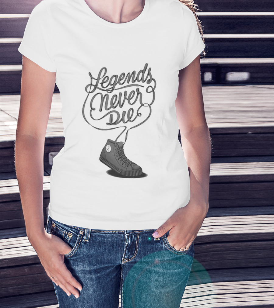 Legends Never Die High Top Classic Shoe T-Shirt