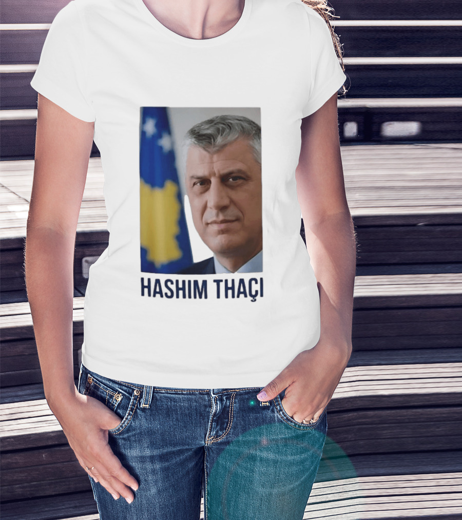 Hashim Thaci Kosovo Flag T-Shirt