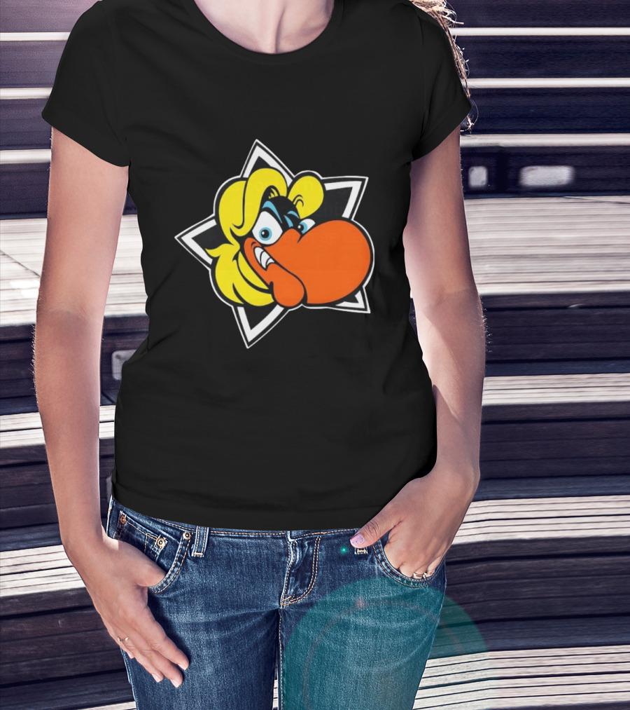 Looney Tunes Foghorn Leghorn Star Cartoon Character Face T-Shirt