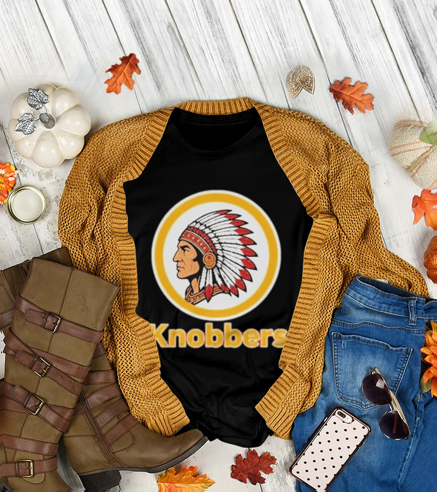 Washington Redskins Knobbers Native American Head T-Shirt