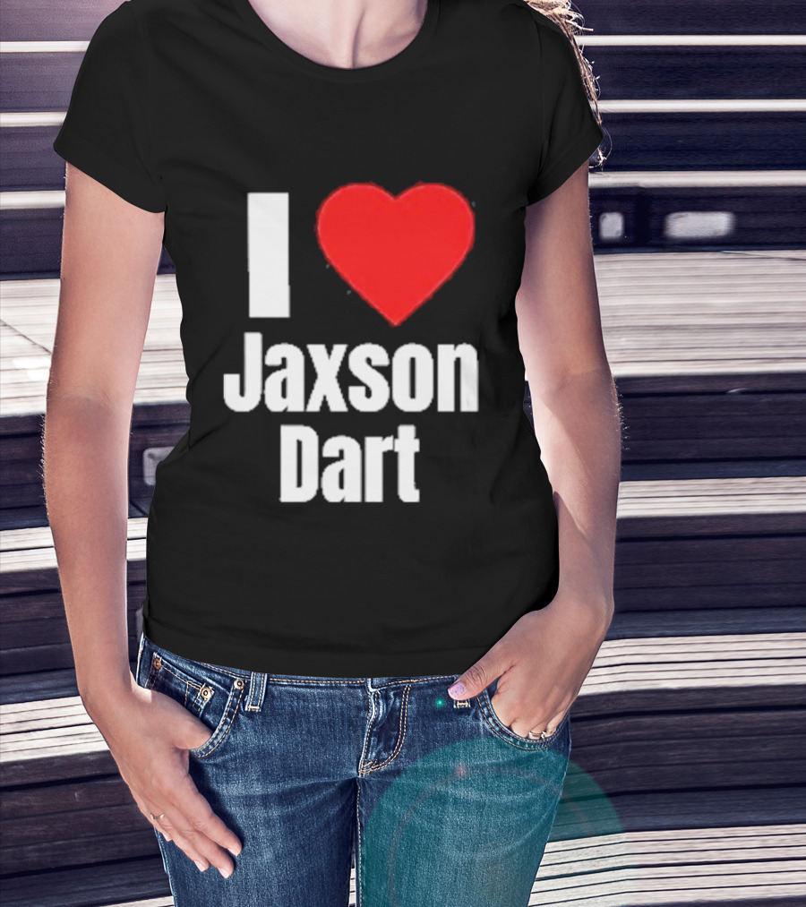 I Heart Jaxson Dart Fan Support T-Shirt