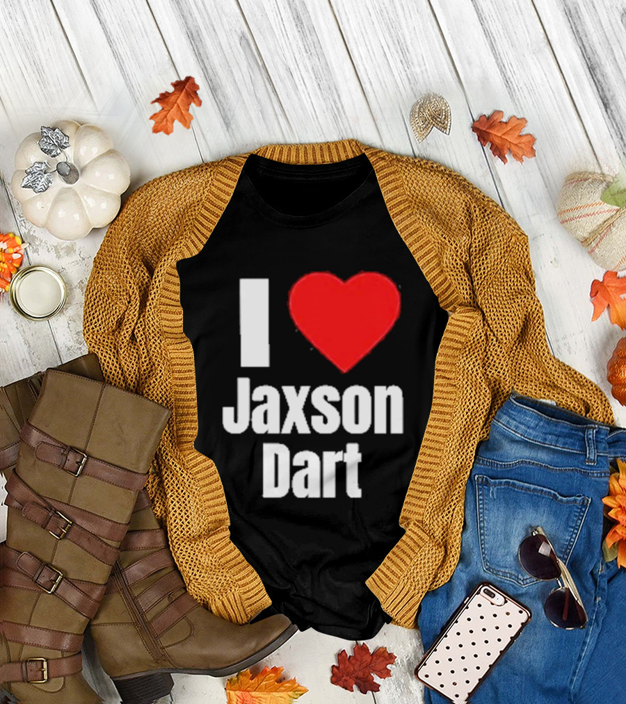 I Heart Jaxson Dart Fan Support T-Shirt