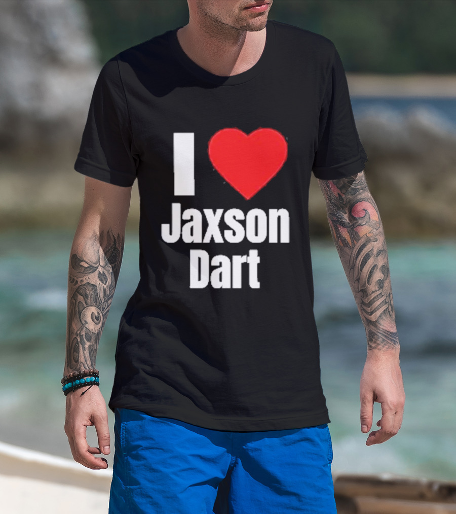 I Heart Jaxson Dart Fan Support T-Shirt