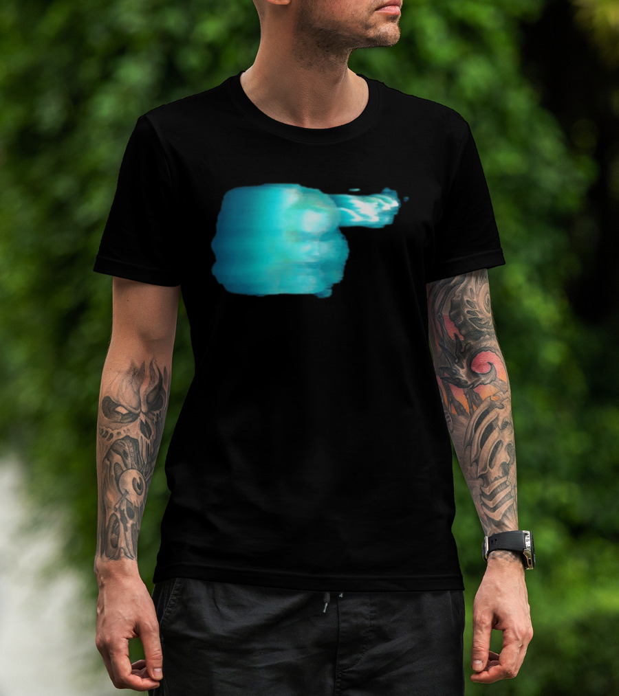 Phoebe Bridgers The Lost Tour 2026 Cyan Electric Aura T-Shirt