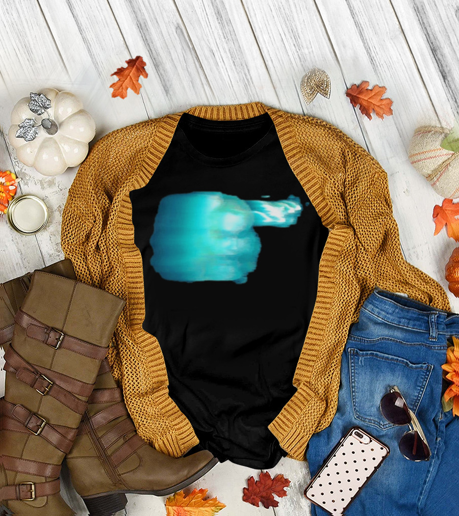 Phoebe Bridgers The Lost Tour 2026 Cyan Electric Aura T-Shirt