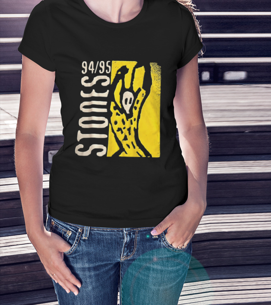 Stones 94 95 Yellow Voodoo Creature Sketch T-Shirt