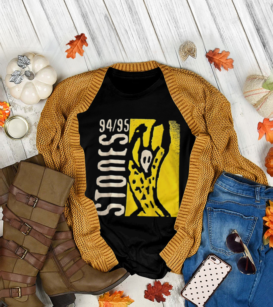 Stones 94 95 Yellow Voodoo Creature Sketch T-Shirt
