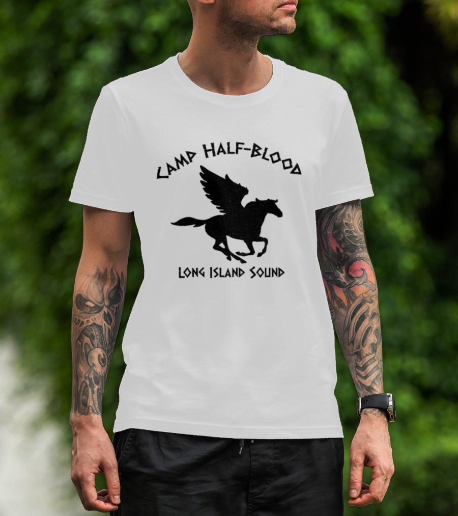 Camp Half Blood Pegasus Long Island Sound Halloween Costume T-Shirt
