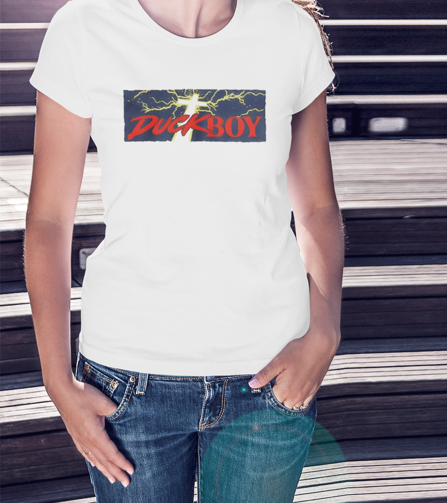 Duckboy Lightning Cross Ruby Da Cherry G59 T-Shirt