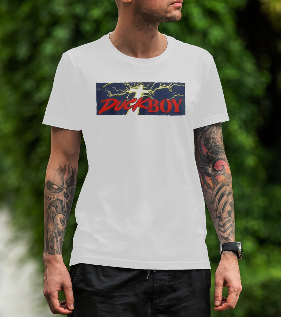 Duckboy Lightning Cross Ruby Da Cherry G59 T-Shirt