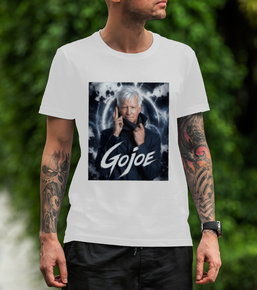 Joe Biden Gojoe Satoru Gojo Jujutsu Kaisen Mashup T-Shirt
