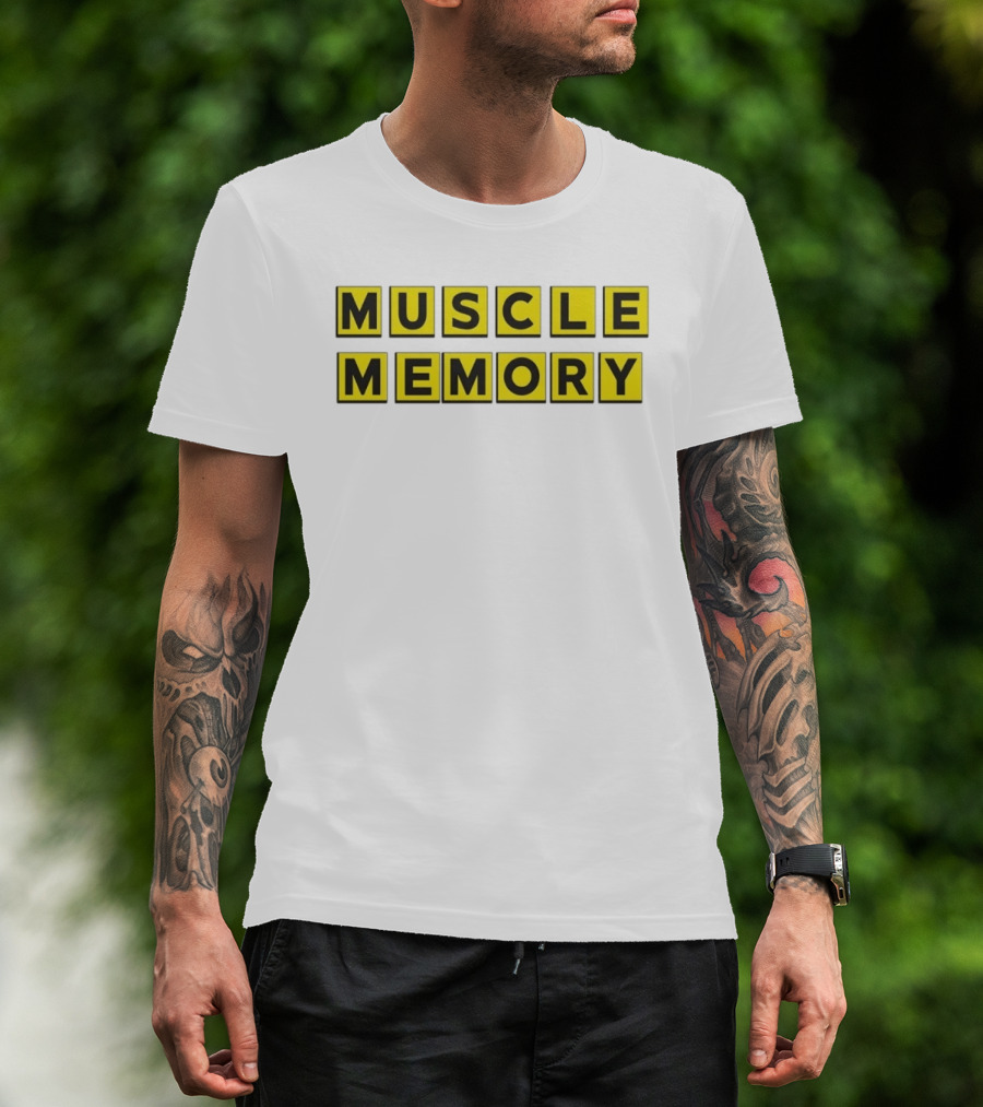 Muscle Memory Fitness Gym Workout Bodybuilding Motivation T-Shirt